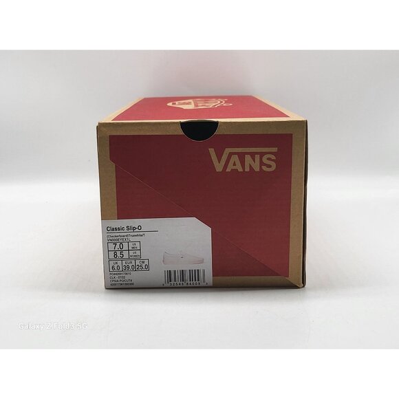 Vans Classic Slip On VN000EYEX1 Wom Shoes Sneakers White Skate Size 8.5 - Picture 10 of 10